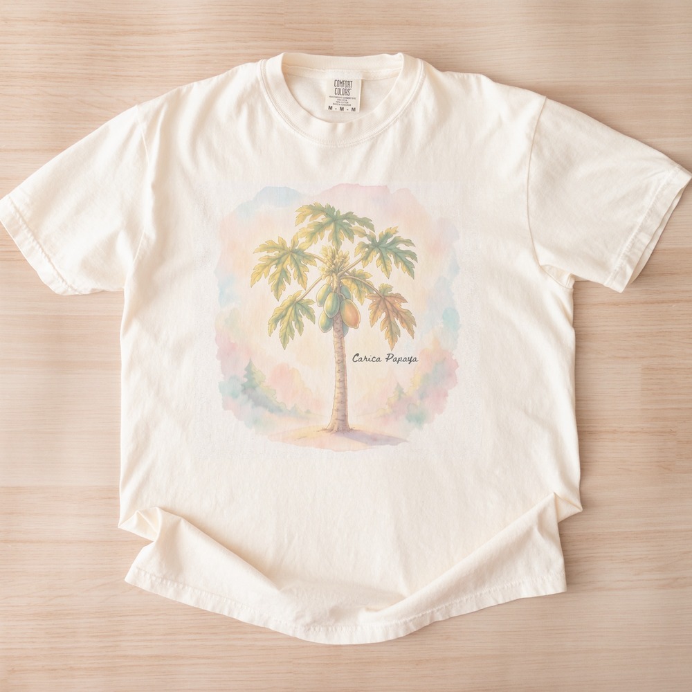 Carica Papaya Rising Above Its Roots Botanical Tee